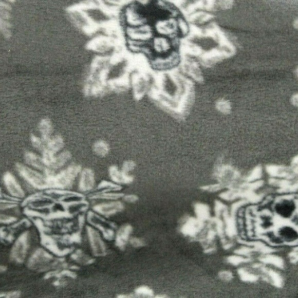 Joe Boxer Skulls Soft 1 Piece Pajama With Hood Men - Picture 7 of 7